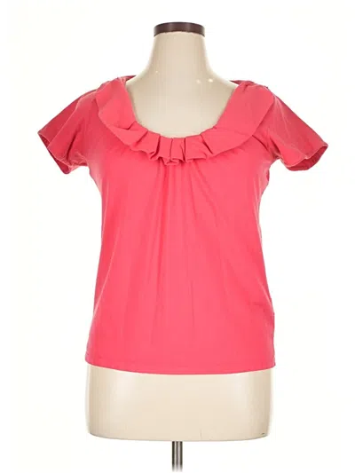 Pre-owned Assorted Brands Short Sleeve T-shirt In Pink