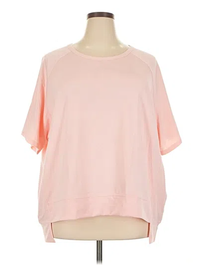 Pre-owned Assorted Brands Short Sleeve T-shirt In Pink
