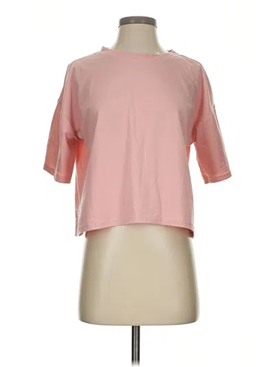 Pre-owned Assorted Brands Short Sleeve T-shirt In Pink