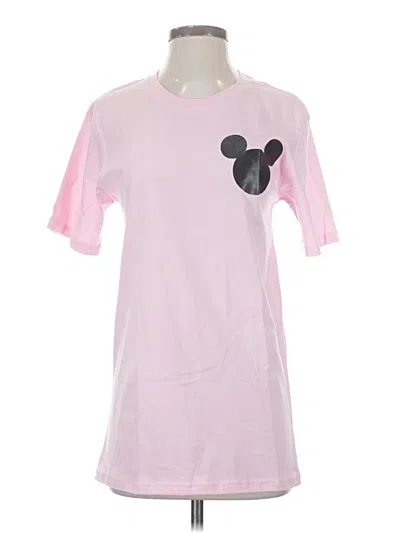 Pre-owned Assorted Brands Short Sleeve T-shirt In Pink