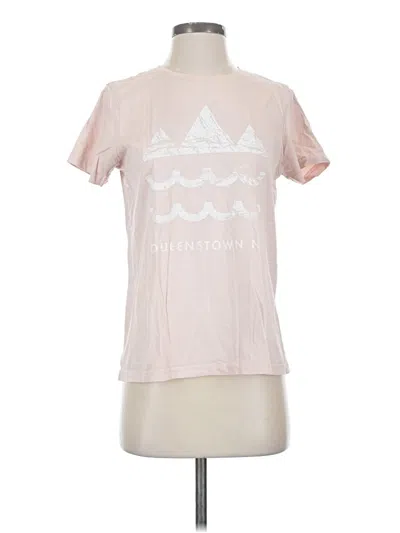 Pre-owned Assorted Brands Short Sleeve T-shirt In Pink