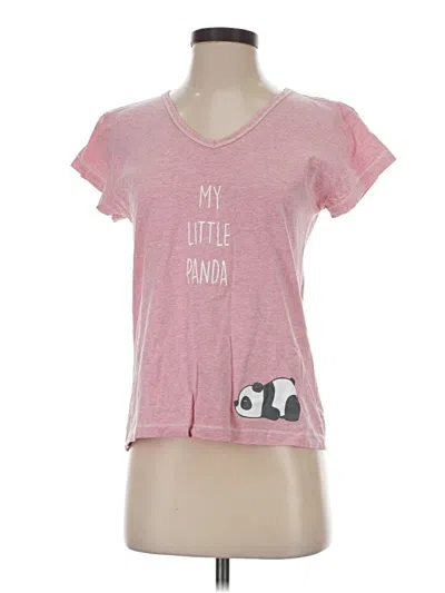 Pre-owned Assorted Brands Short Sleeve T-shirt In Pink