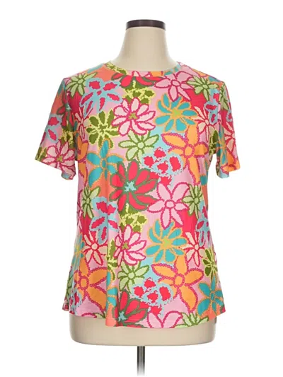 Assorted Brands Short Sleeve T-shirt In Pink