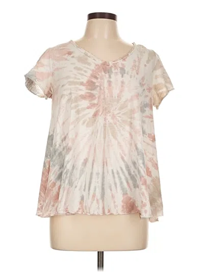 Pre-owned Assorted Brands Short Sleeve T-shirt In Pink