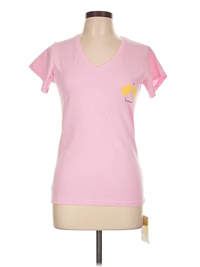 Assorted Brands Short Sleeve T-shirt In Pink