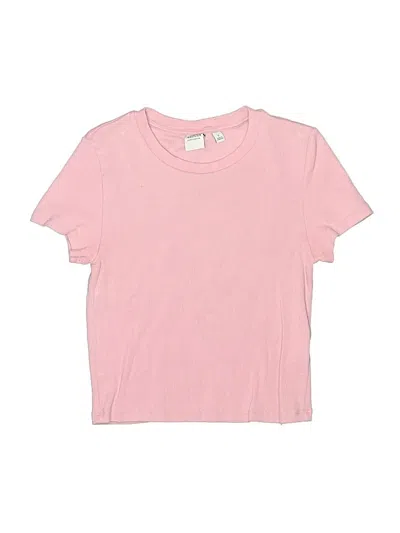 Pre-owned Assorted Brands Kids' Short Sleeve T-shirt In Pink