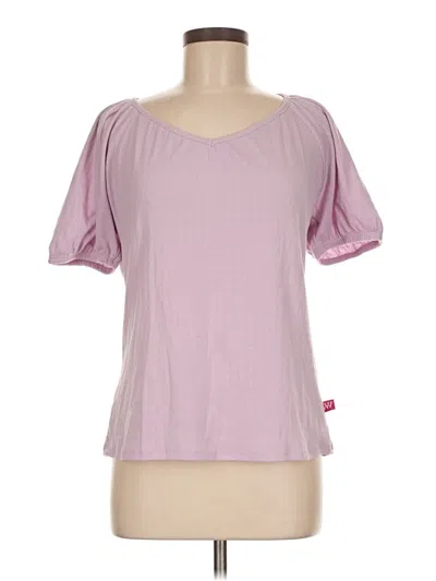 Pre-owned Assorted Brands Short Sleeve T-shirt In Pink