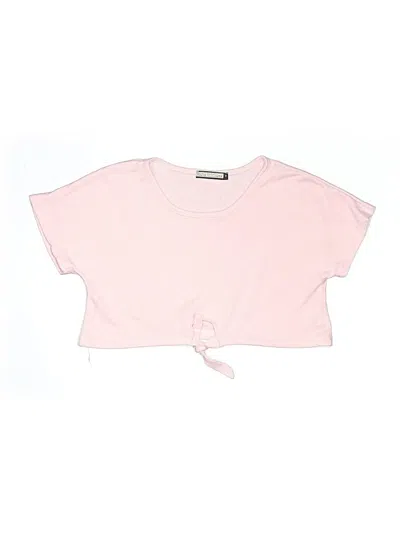 Pre-owned Assorted Brands Kids' Short Sleeve T-shirt In Pink