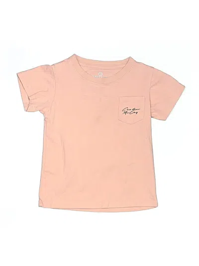Pre-owned Assorted Brands Kids' Short Sleeve T-shirt In Pink