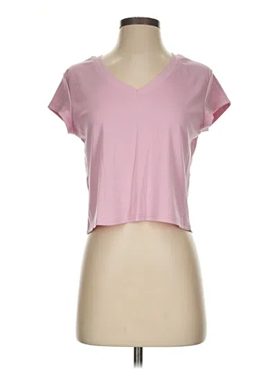 Pre-owned Assorted Brands Short Sleeve T-shirt In Pink
