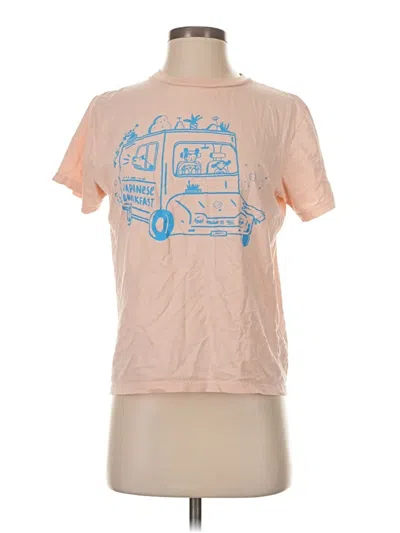Pre-owned Assorted Brands Short Sleeve T-shirt In Pink