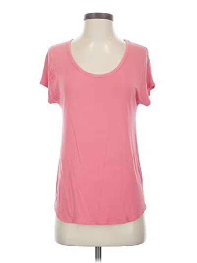 Pre-owned Assorted Brands Short Sleeve T-shirt In Pink