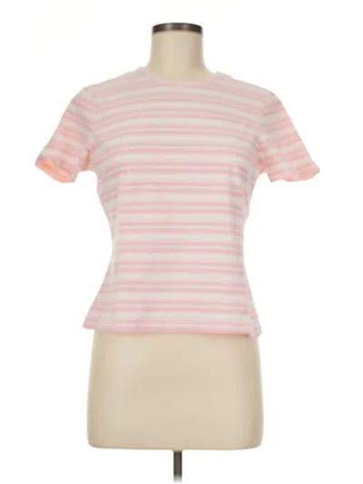 Pre-owned Assorted Brands Short Sleeve T-shirt In Pink