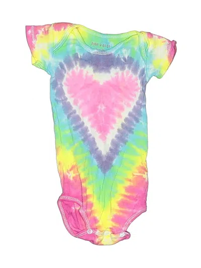 Pre-owned Assorted Brands Babies' Short Sleeve T-shirt In Pink