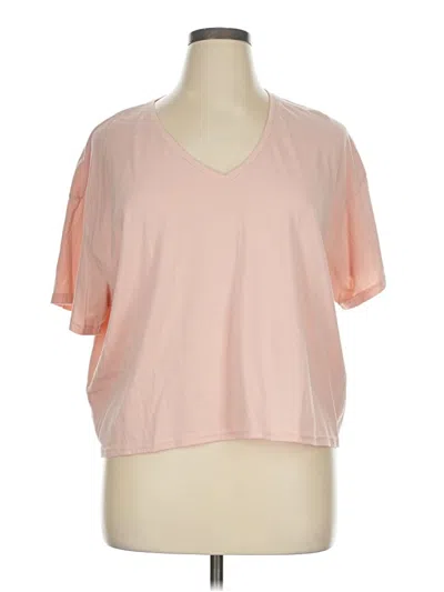 Pre-owned Assorted Brands Short Sleeve T-shirt In Pink
