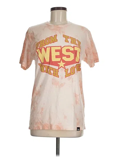 Pre-owned Assorted Brands Short Sleeve T-shirt In Pink