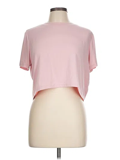 Pre-owned Assorted Brands Short Sleeve T-shirt In Pink