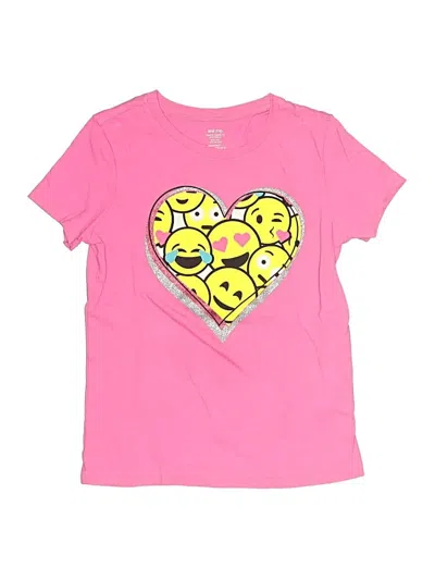 Pre-owned Assorted Brands Kids' Short Sleeve T-shirt In Pink