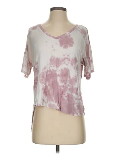 Pre-owned Assorted Brands Short Sleeve T-shirt In Pink