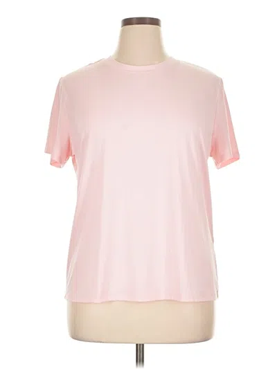 Pre-owned Assorted Brands Short Sleeve T-shirt In Pink
