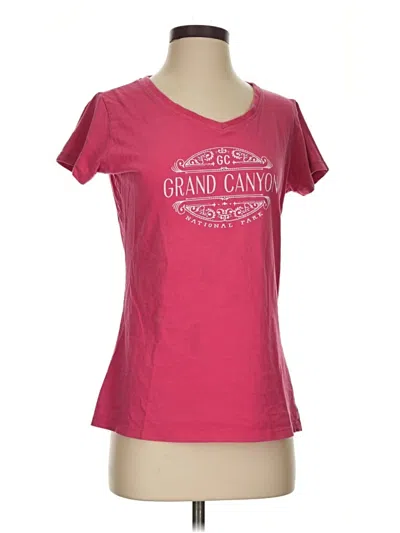 Pre-owned Assorted Brands Short Sleeve T-shirt In Pink