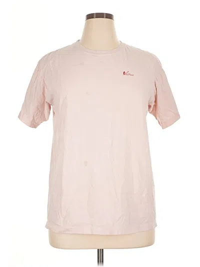 Pre-owned Assorted Brands Short Sleeve T-shirt In Pink