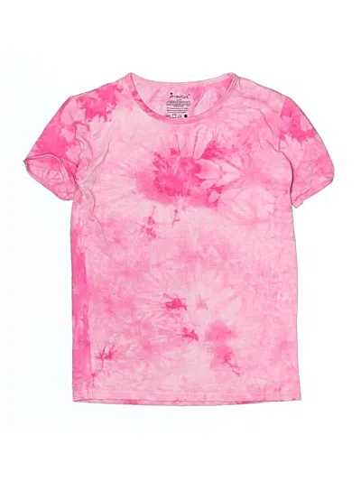 Pre-owned Assorted Brands Kids' Short Sleeve T-shirt In Pink