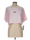Assorted Brands Short Sleeve T-shirt In Pink