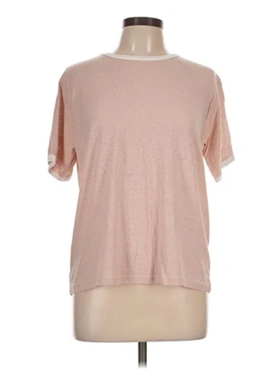 Pre-owned Assorted Brands Short Sleeve T-shirt In Pink
