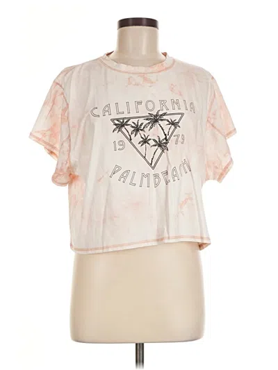 Pre-owned Assorted Brands Short Sleeve T-shirt In Pink