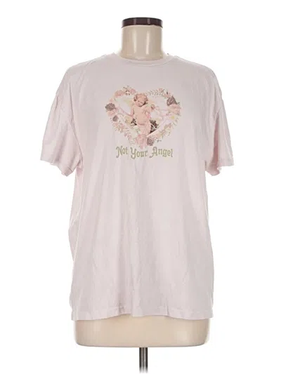 Pre-owned Assorted Brands Short Sleeve T-shirt In Pink