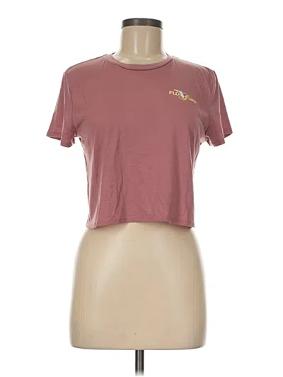 Pre-owned Assorted Brands Short Sleeve T-shirt In Pink