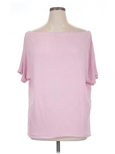 Pre-owned Assorted Brands Short Sleeve T-shirt In Pink