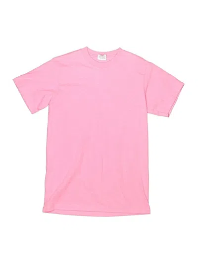 Pre-owned Assorted Brands Kids' Short Sleeve T-shirt In Pink