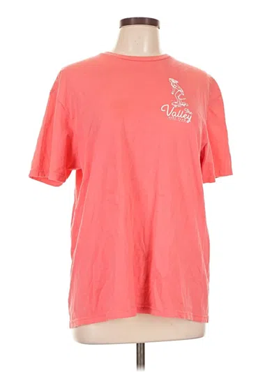 Pre-owned Assorted Brands Short Sleeve T-shirt In Pink