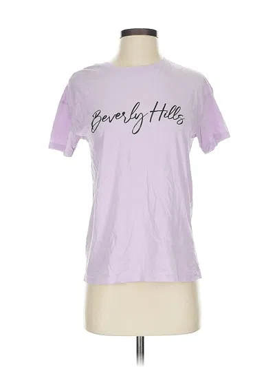 Pre-owned Assorted Brands Short Sleeve T-shirt In Purple