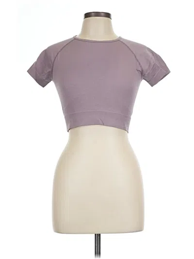 Pre-owned Assorted Brands Short Sleeve T-shirt In Purple