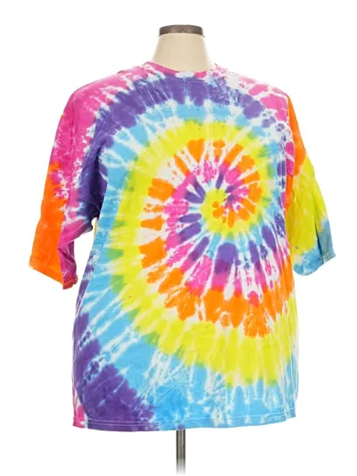 Pre-owned Assorted Brands Short Sleeve T-shirt In Purple