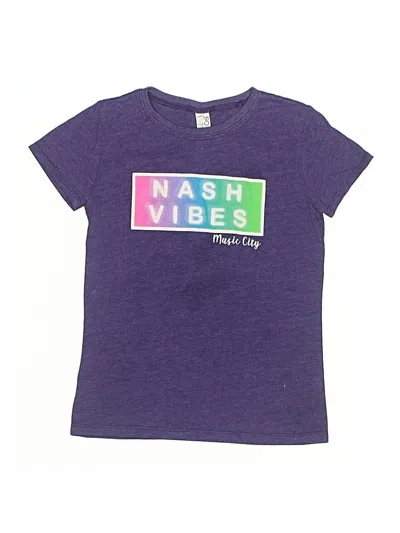 Pre-owned Assorted Brands Kids' Short Sleeve T-shirt In Purple