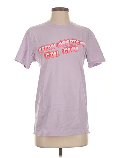 Pre-owned Assorted Brands Short Sleeve T-shirt In Purple