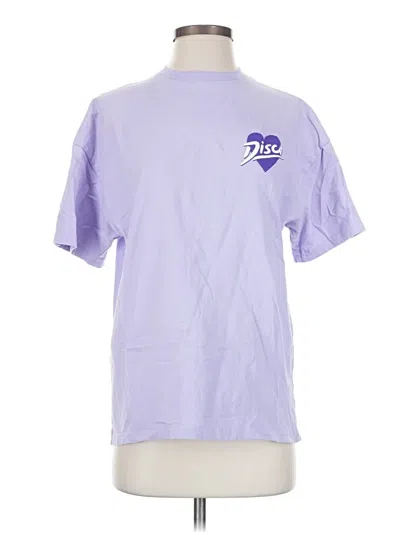 Pre-owned Assorted Brands Short Sleeve T-shirt In Purple