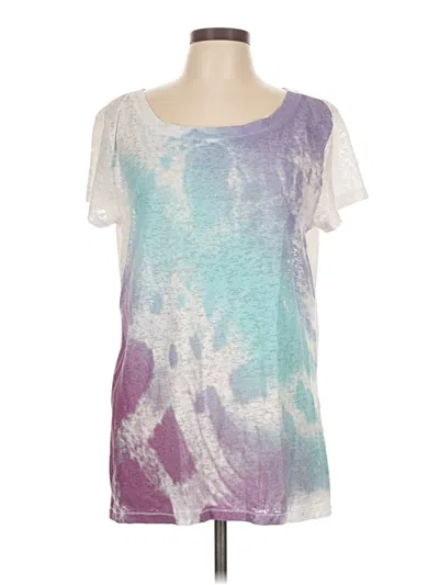 Pre-owned Assorted Brands Short Sleeve T-shirt In Purple