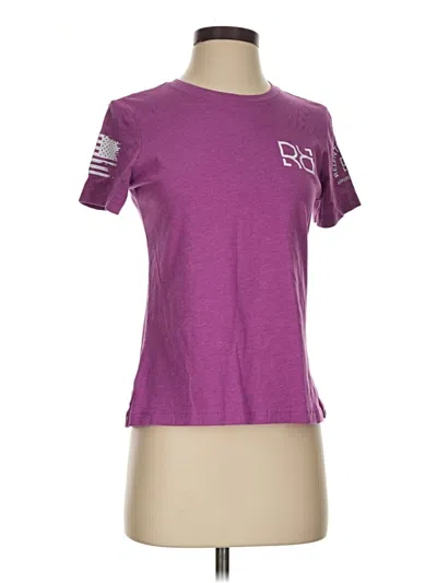 Pre-owned Assorted Brands Short Sleeve T-shirt In Purple