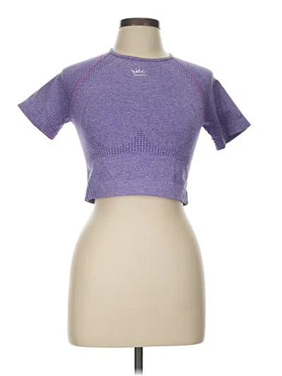 Pre-owned Assorted Brands Short Sleeve T-shirt In Purple