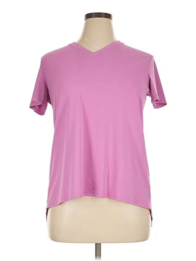 Pre-owned Assorted Brands Short Sleeve T-shirt In Purple