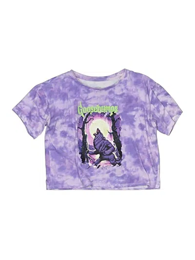 Pre-owned Assorted Brands Kids' Short Sleeve T-shirt In Purple