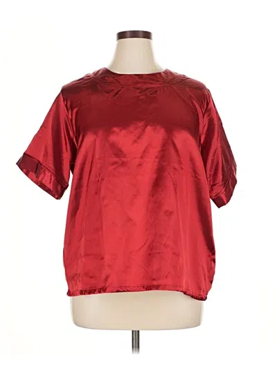 Pre-owned Assorted Brands Short Sleeve T-shirt In Red