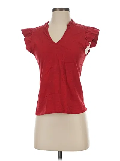Pre-owned Assorted Brands Short Sleeve T-shirt In Red