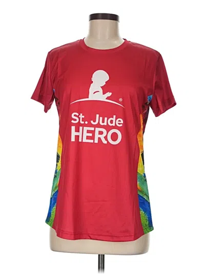 Pre-owned Assorted Brands Short Sleeve T-shirt In Red