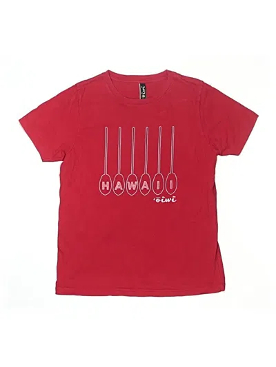 Pre-owned Assorted Brands Kids' Short Sleeve T-shirt In Red